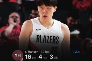 美顶流数据网站晒杨瀚森表现：攻防两端的怪兽！